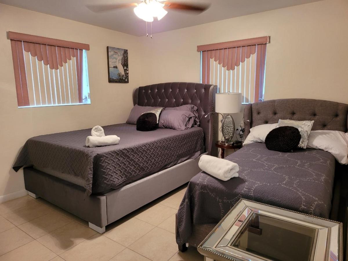 Jungle To Beach 4 R 3 Bedroom Family And Pet Heated Pool N Airport N Beach N Hard Rock Fort Lauderdale Extérieur photo